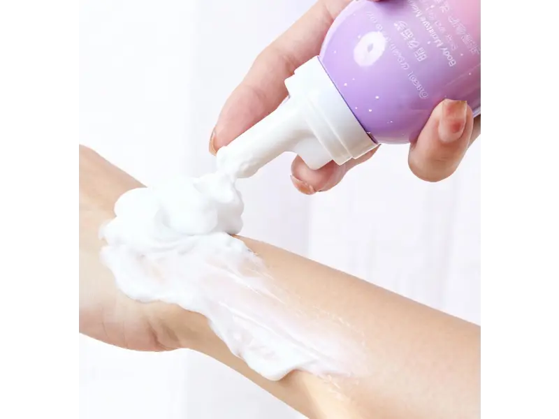 body mousse lotion